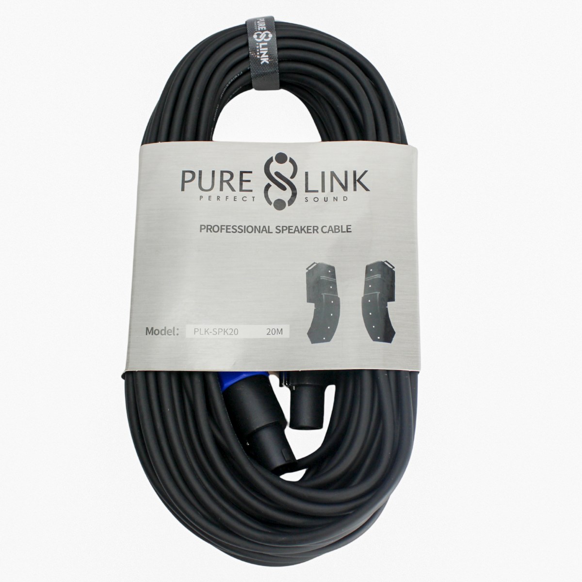 Pure Link - PLK-SPK20 Speakon to Speakon Speaker Cable (20m)