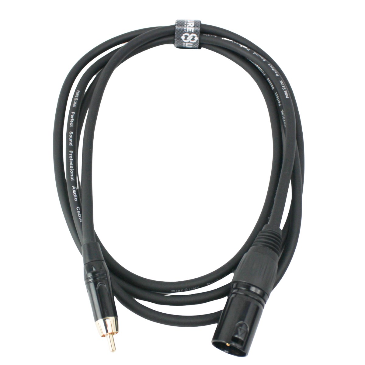 Pure Link - PLK-XLRM-RCA XLR Male to RCA Cable 1.8m