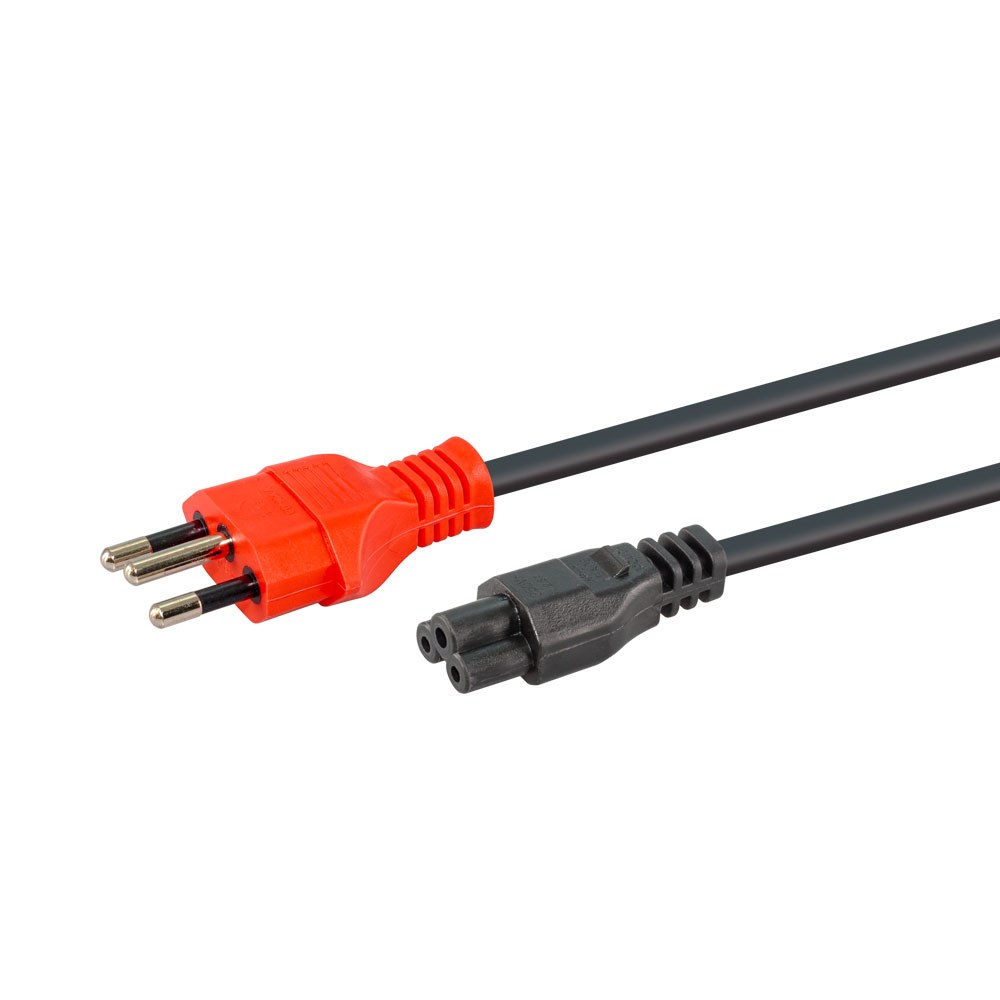 Generic Power Solutions - PWR-D-NSA-CLOVER 1.8m Partially Dedicated Slimline 3-Pin to Clover Power Cable