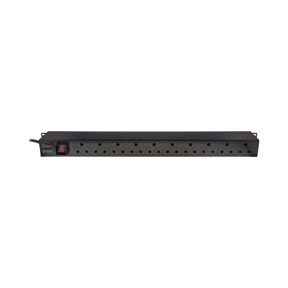Generic Power Solutions - 10-Port Metal Rackmount PDU C13/C14 4000W