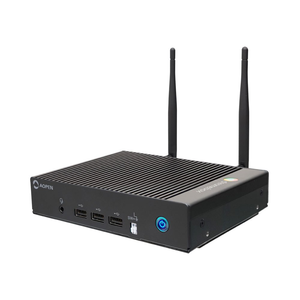 Aopen - CHROMEBOX MINI 2 N4500 4K Dual Display Digital Engine Media Player – 8Gb Ram, 32Gb M.2 Ssd