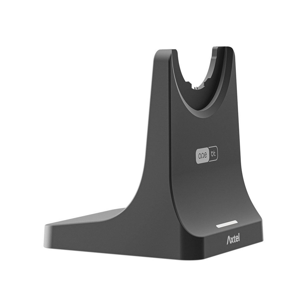 Axtel - ONEBTD-CB One Bt Stereo Headset With Wireless Usb Dongle And Charging Base — view 2