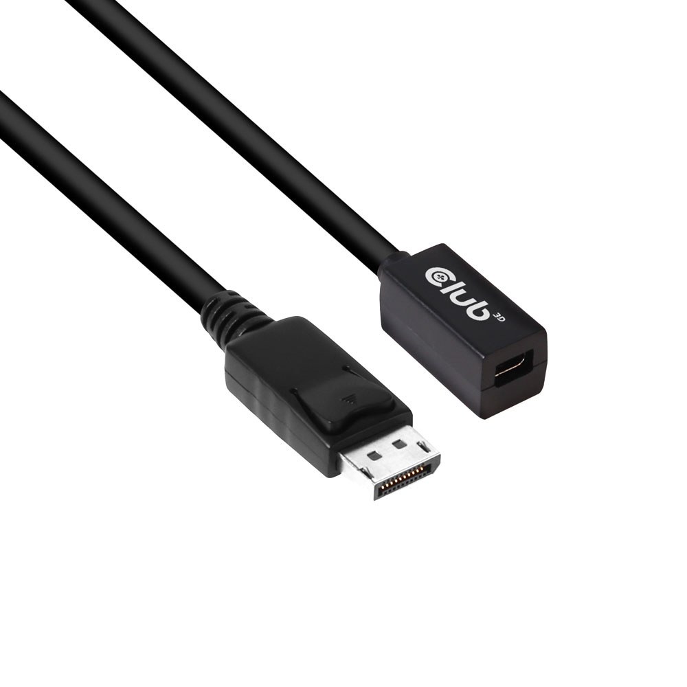 Club3D - CAC-1120 1m Mini DisplayPort Female to DisplayPort Male Extension Cable