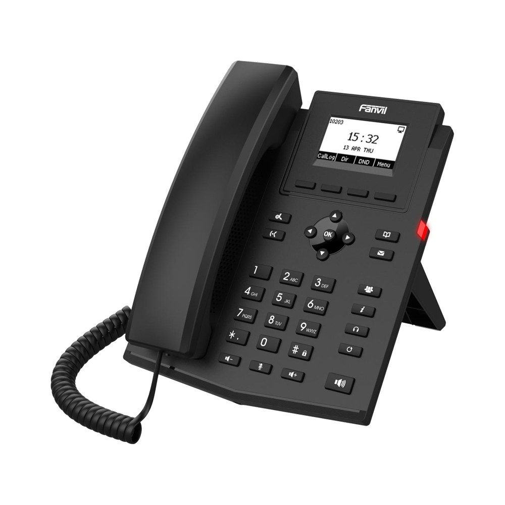 Fanvil - X301 Cost-Effective IP Phone with 2.3-inch Dot-Matrix Screen