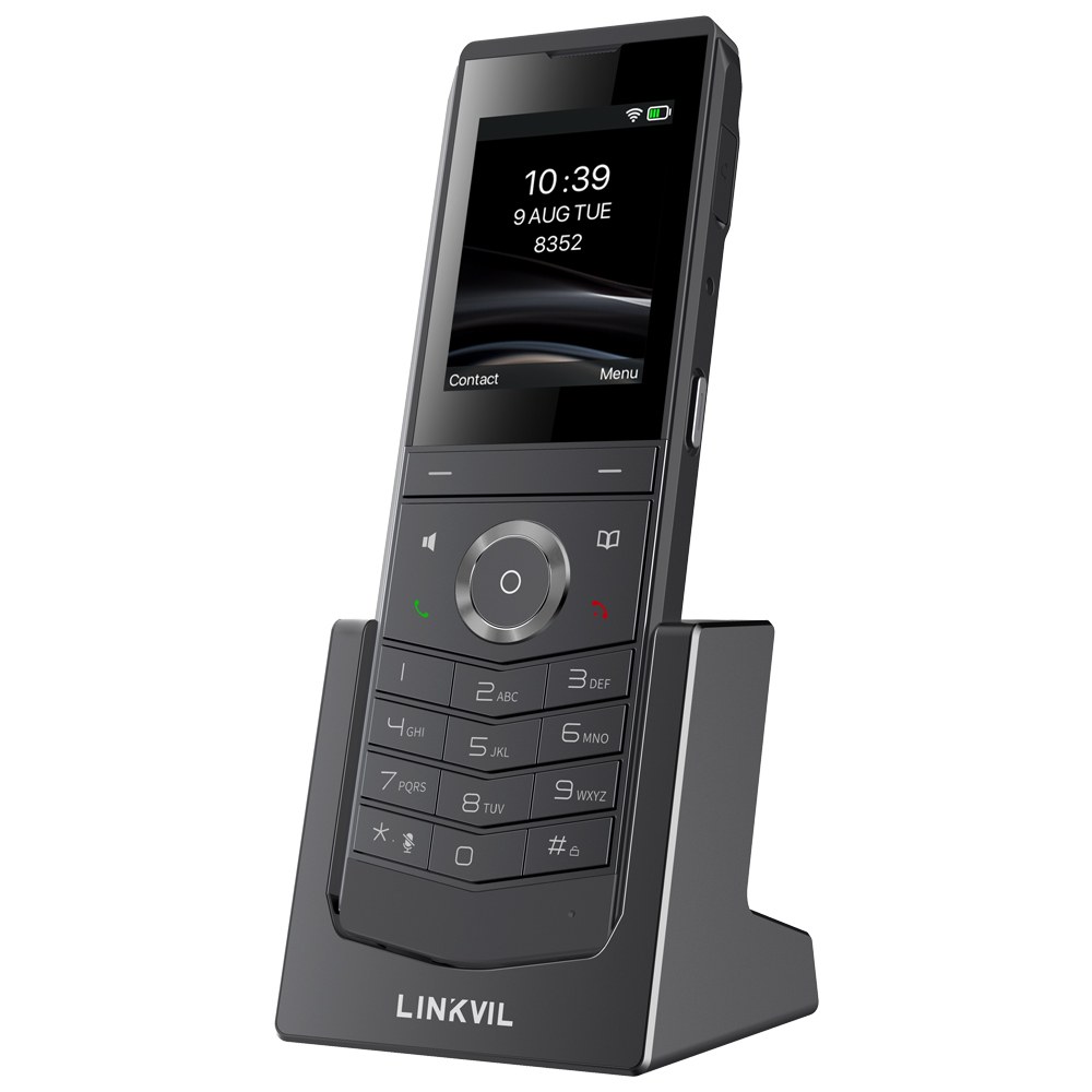 Fanvil - W611W Portable Wi-Fi 6 Phone with 2.4-inch Colour Screen and IP67