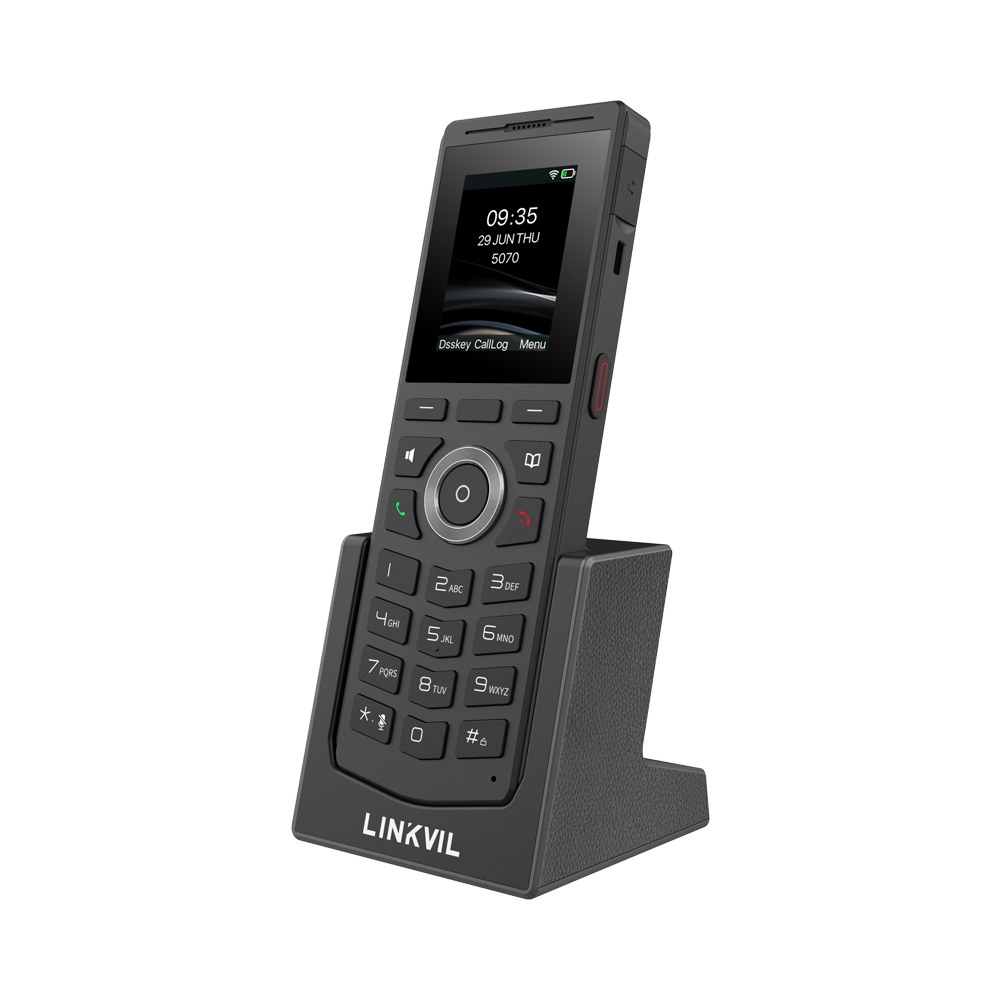 Fanvil - W610W Portable Wi-Fi Phone with 2-inch Colour Screen and Bluetooth 5