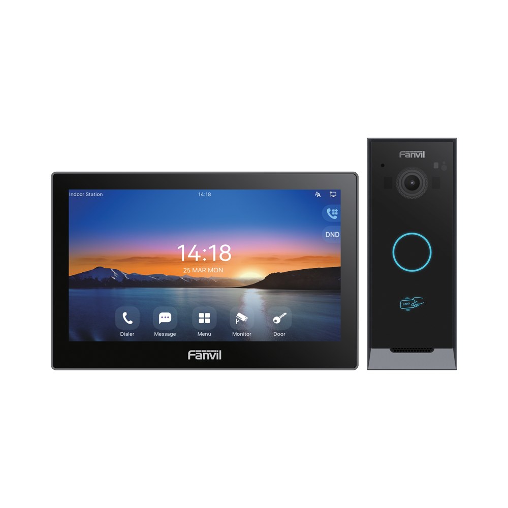 Fanvil - VIK-01 Wireless Video Intercom Kit with 7-inch Touch Screen and 2MP Door Phone