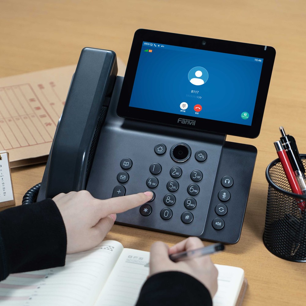 Fanvil - V67 Android Smart Video IP Phone with 7-inch Touchscreen and 5MP Camera — view 3