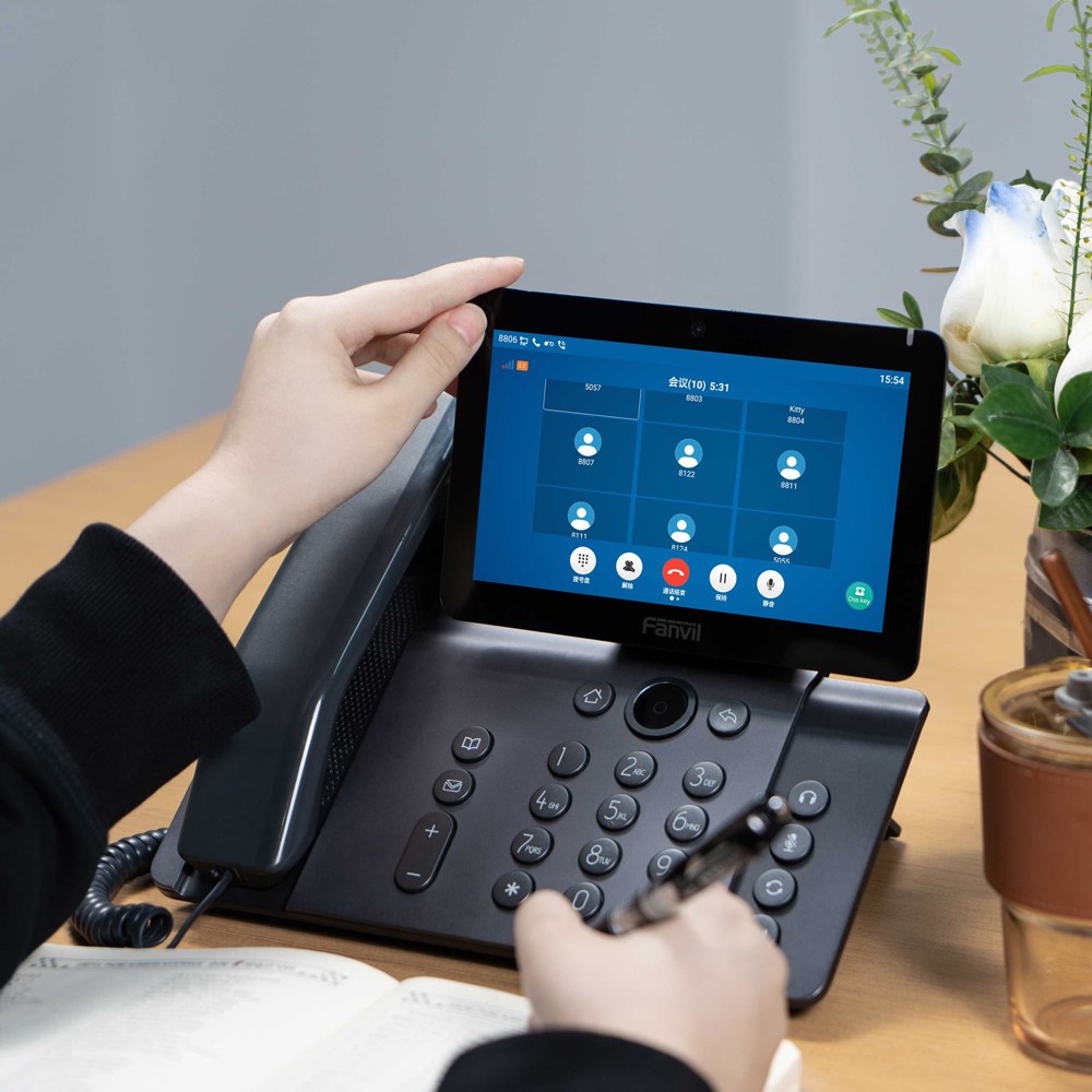 Fanvil - V67 Android Smart Video IP Phone with 7-inch Touchscreen and 5MP Camera — view 4
