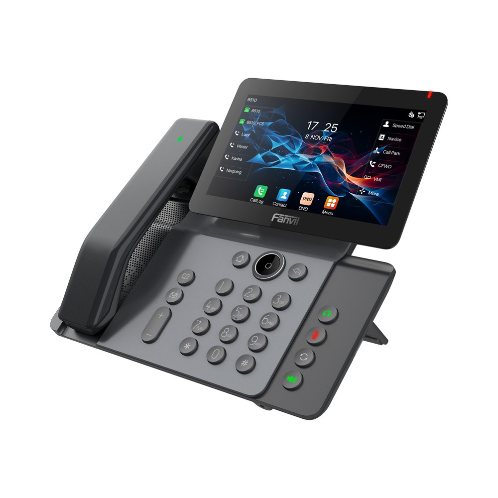 Fanvil - V66 Pro Business IP Phone with 7-inch Touchscreen and Wi-Fi 6