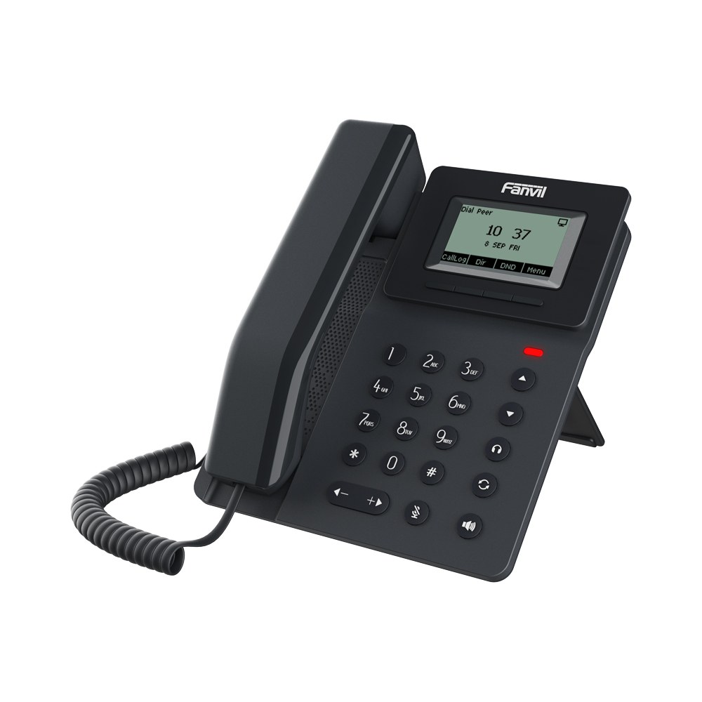 Fanvil - V50P IP Phone with 2.3-inch Dot-Matrix Screen and PoE