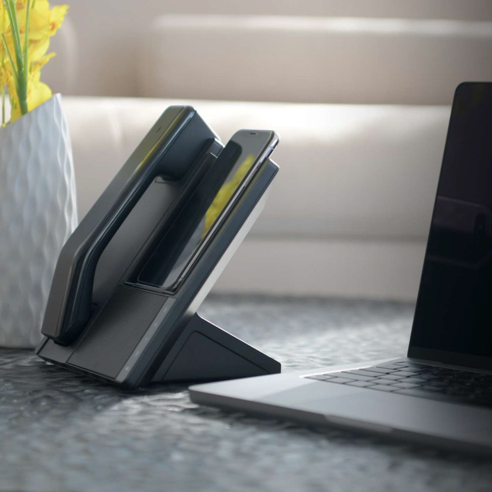 Fanvil - DB20-H All-in-One Phone Station with Bluetooth Handset and 10W Wireless Charger — view 6