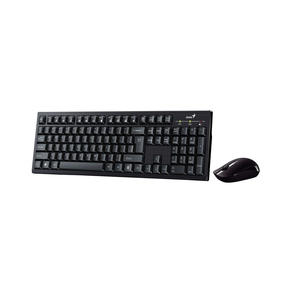 Genius - KM-8101 Wireless Multimedia Keyboard and Mouse Combo