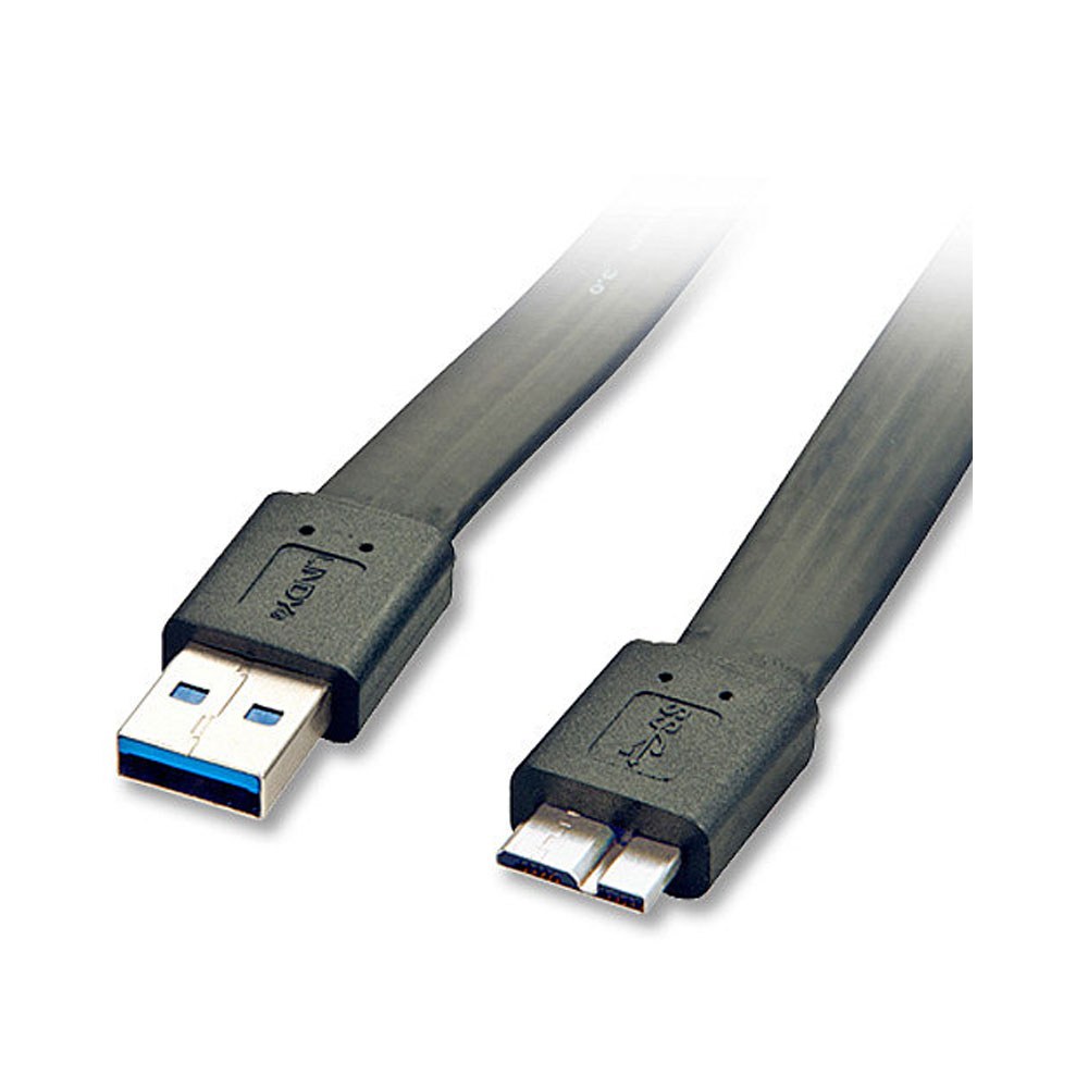 LINDY USB3.0 FLAT A-M TO MICRO-B CABLE