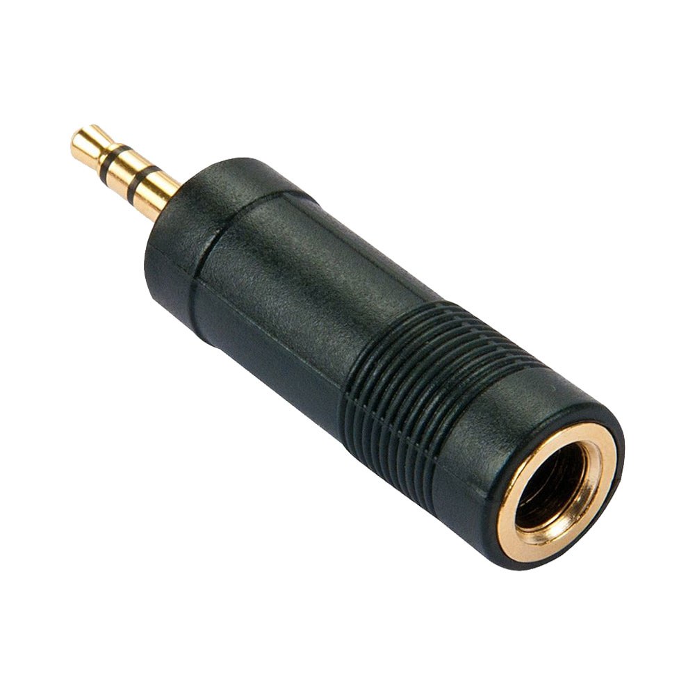 LINDY 3.5MM STEREO MALE TO 6.3MM STEREO FEMALE ADAPTER