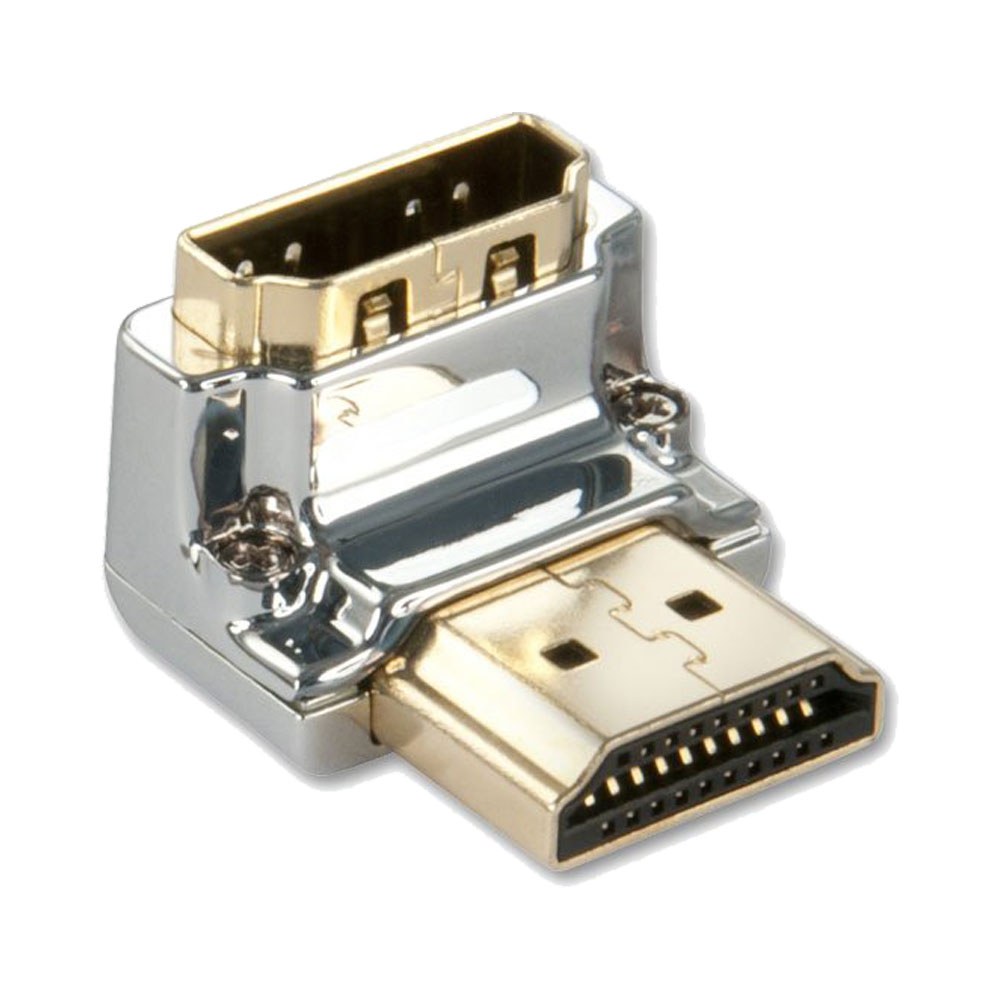 LINDY MALE TO FEMALE 90 DEGREE CROMO ADAPTER