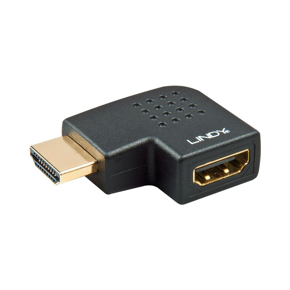 LINDY MALE TO FEMALE 90 DEGREE LEFT ADAPTER