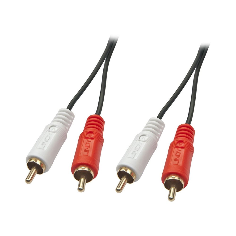 LINDY 2X RCA MALE TO 2X RCA MALE CABLE – 20M