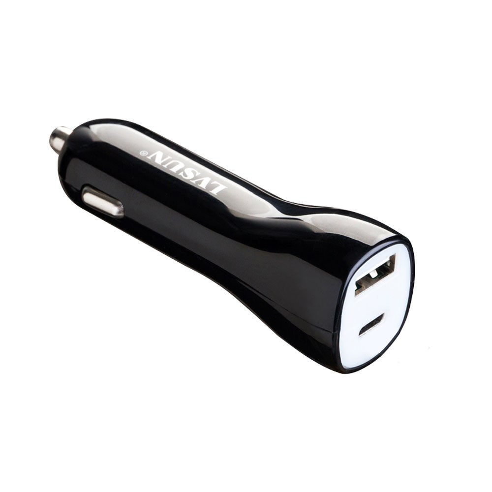 LVSUN - 45W USB-C and QC3.0 Car Charger