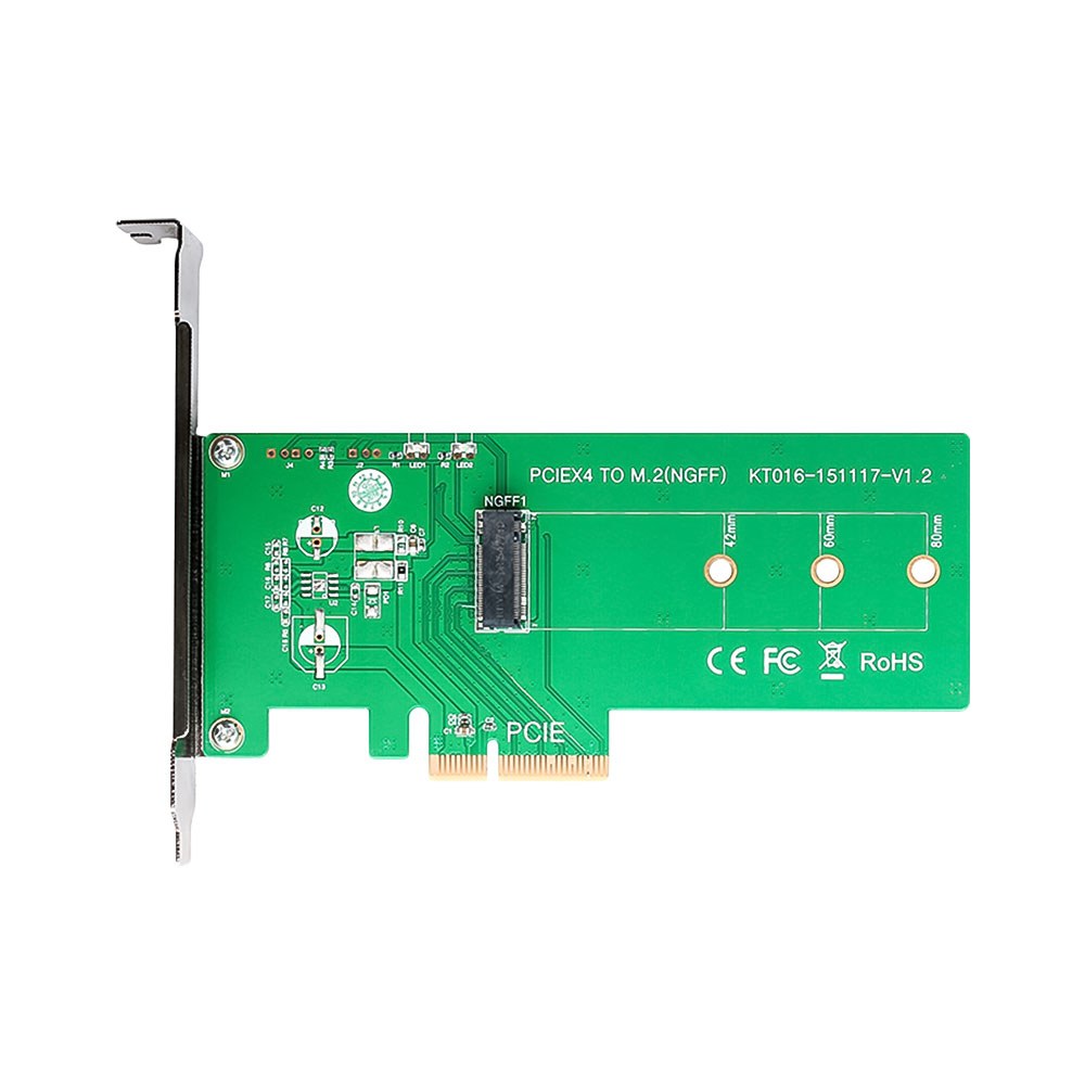 Maiwo - KT016 PCIe x4 Adapter for M.2 NGFF SATA SSD