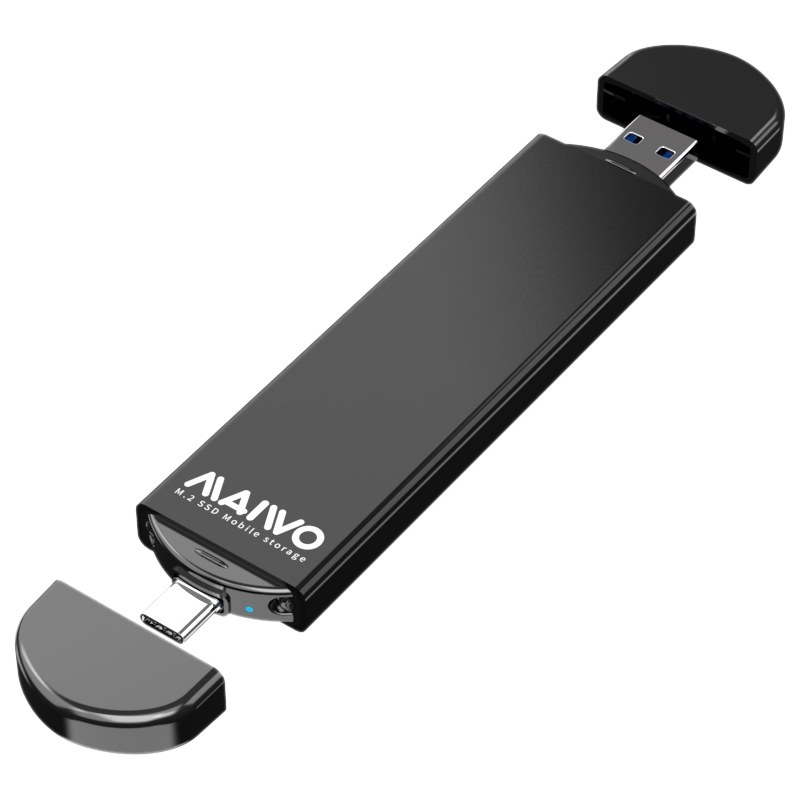 Maiwo - K1683L Dual M.2 SATA SSD Enclosure