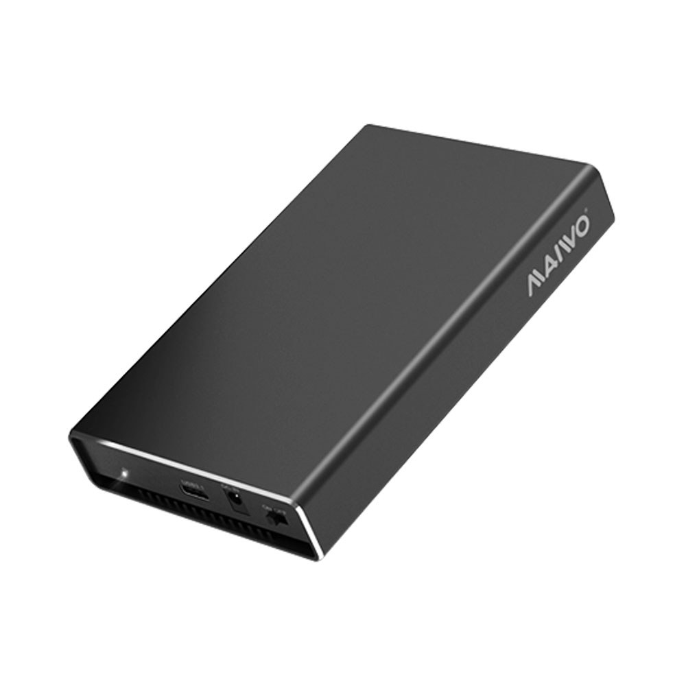 Maiwo - K2527 Aluminium USB-C Dual 2.5-inch SATA Hard Drive Enclosure