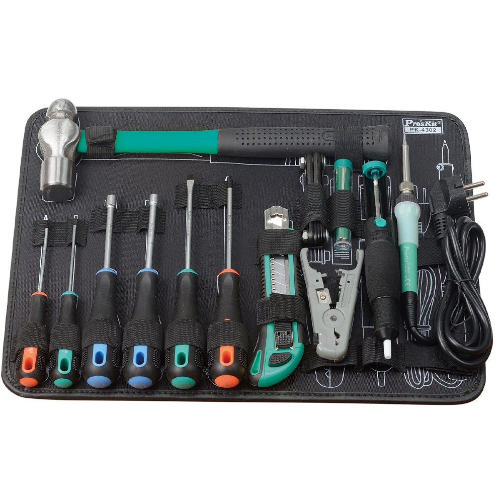 Pro'sKit - PK-4302BM PC Networking Tool Kit (240VAC, Metric)