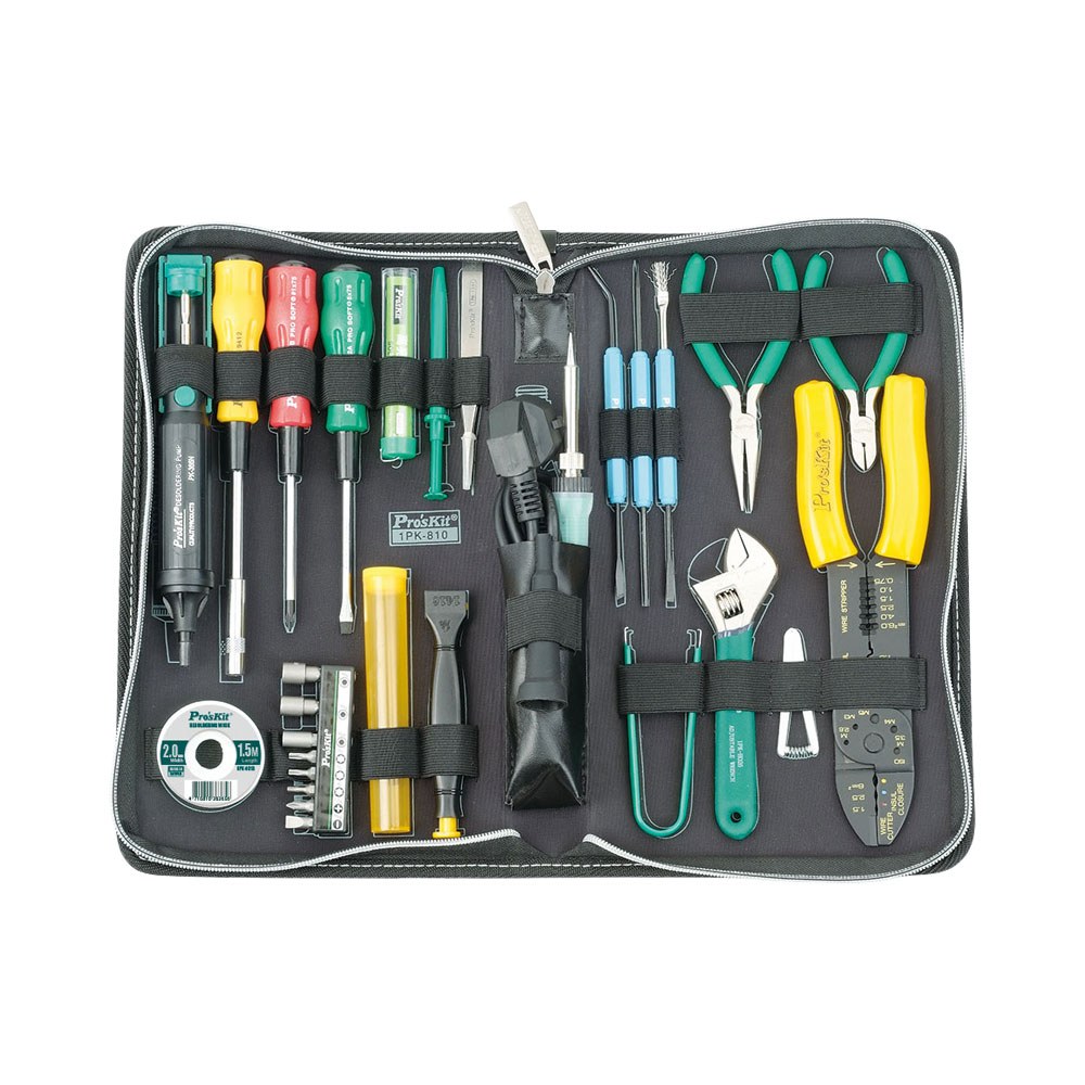 Proskit - 1PK-810B Computer Service Tool Kit 21-Piece (220V)