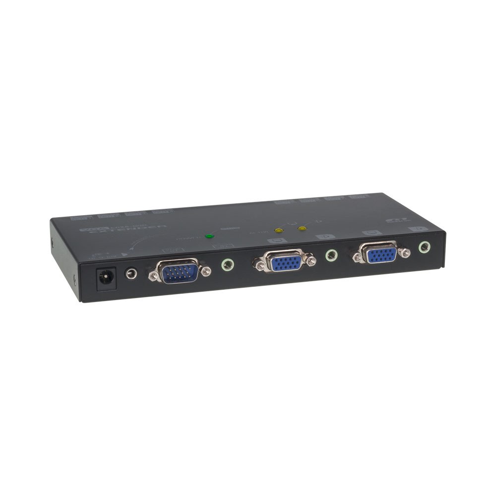 REXTRON 8-PORT VGA AND AUDIO EXTENDER OVER CAT6 WITH REMOTE CONTROL (ERVA-128L)