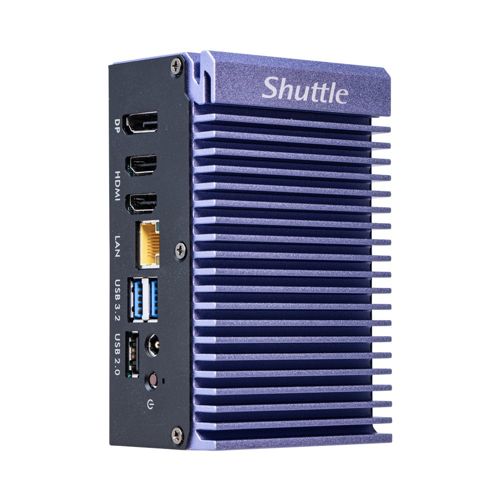Shuttle - EDGE SPCEL12 Robust 0.5L Industry Pc With Intel Celeron Processor And Support For Three Displays