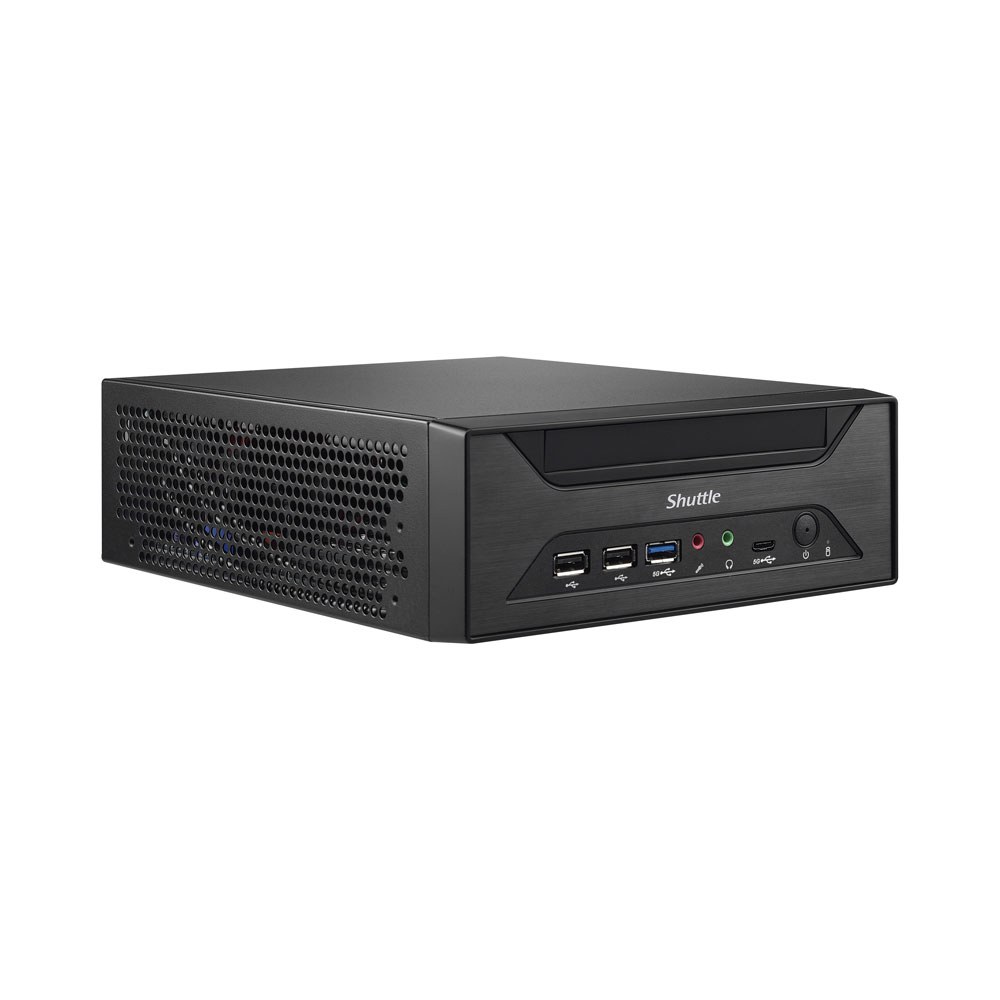 Shuttle - XPC SLIM XH610 Shuttle Xpc Slim 3.5-Litre Intel I5-12400 Barebone Pc For Demanding Tasks
