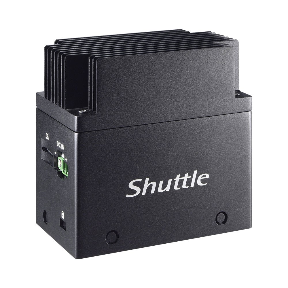 Shuttle - EDGE EN01J4 - Robust Industrial PC VESA/DIN Rail Mount J4205 8GB 64GB eMMC