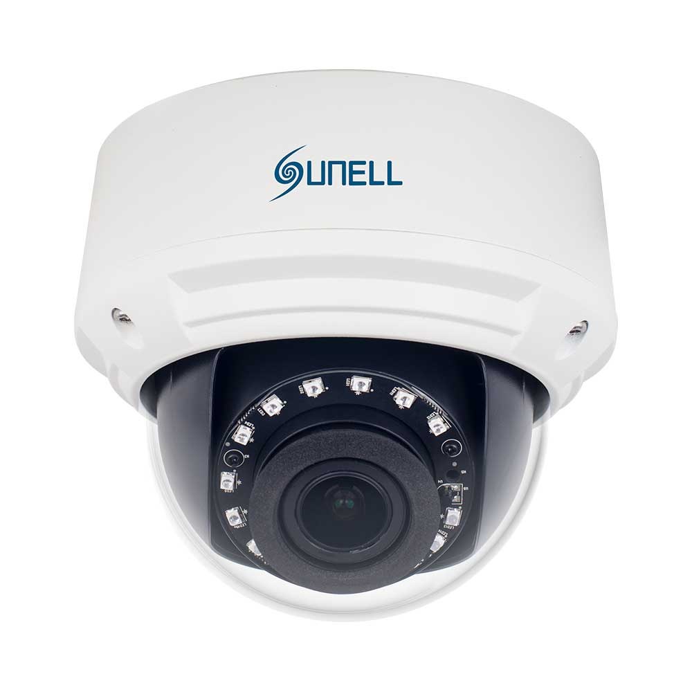 Sunell - SN-IPV57/08EEDR/Z 8MP 4K Motorised Vari-Focal IP PoE Mini Dome Camera
