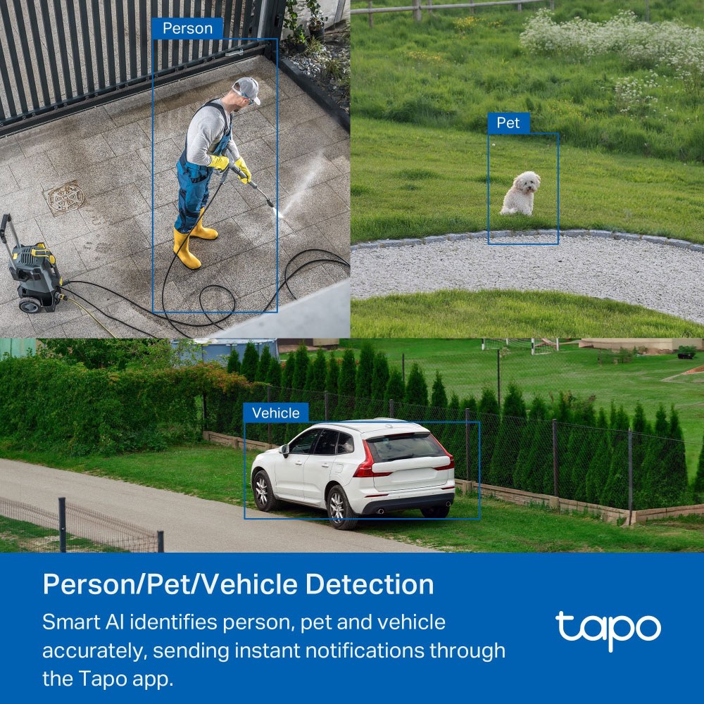 TP-Link - TAPO C530WS 5Mp Outdoor Pan/Tilt Security Wi-Fi Camera — view 3