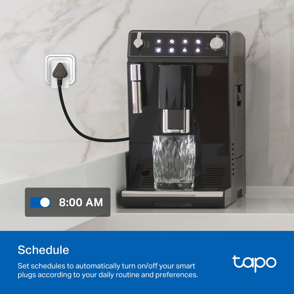 TP-Link - TAPO P110 Mini Smart Wi-Fi Plug With Energy Monitoring — view 3