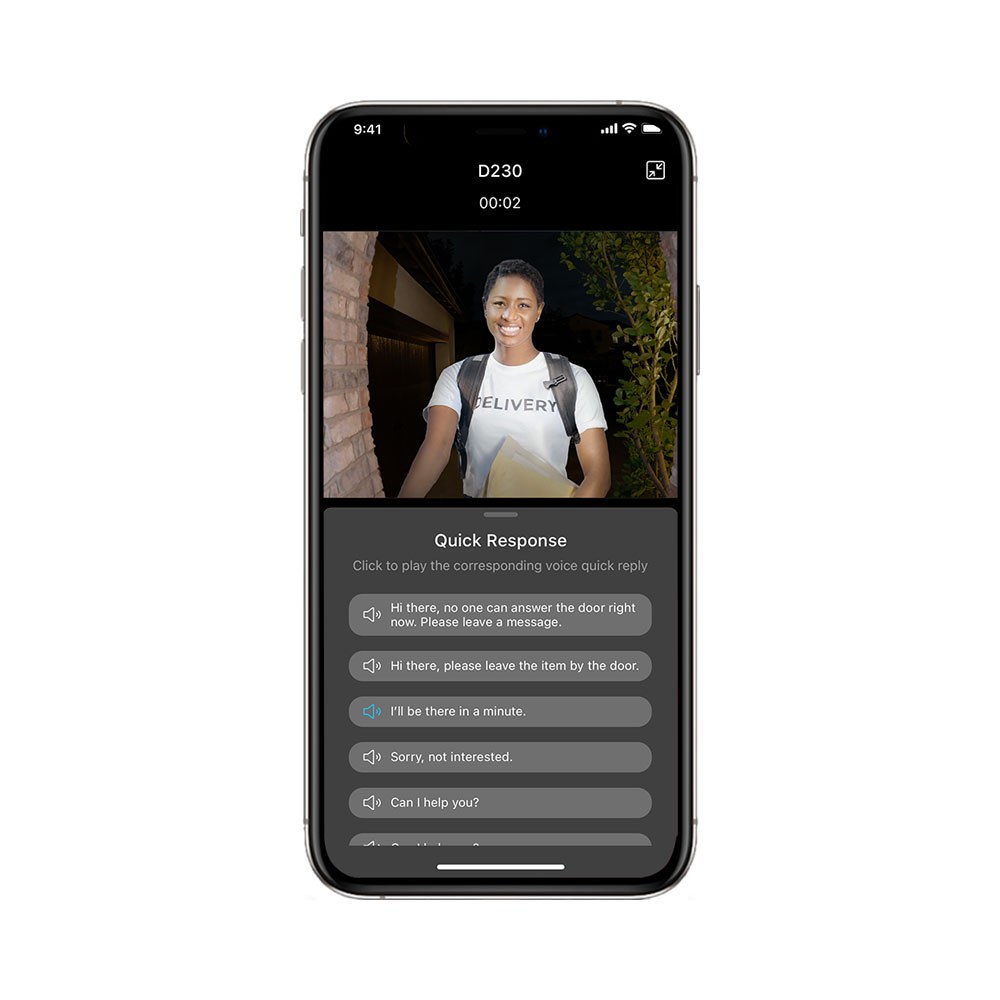 TP-Link - TAPO D230S1 Smart Video Doorbell Kit — view 2
