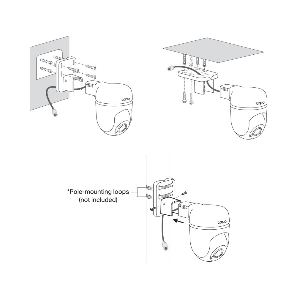 TP-Link - TAPO C500 Outdoor Pan/Tilt Security Wi-Fi Camera — view 5
