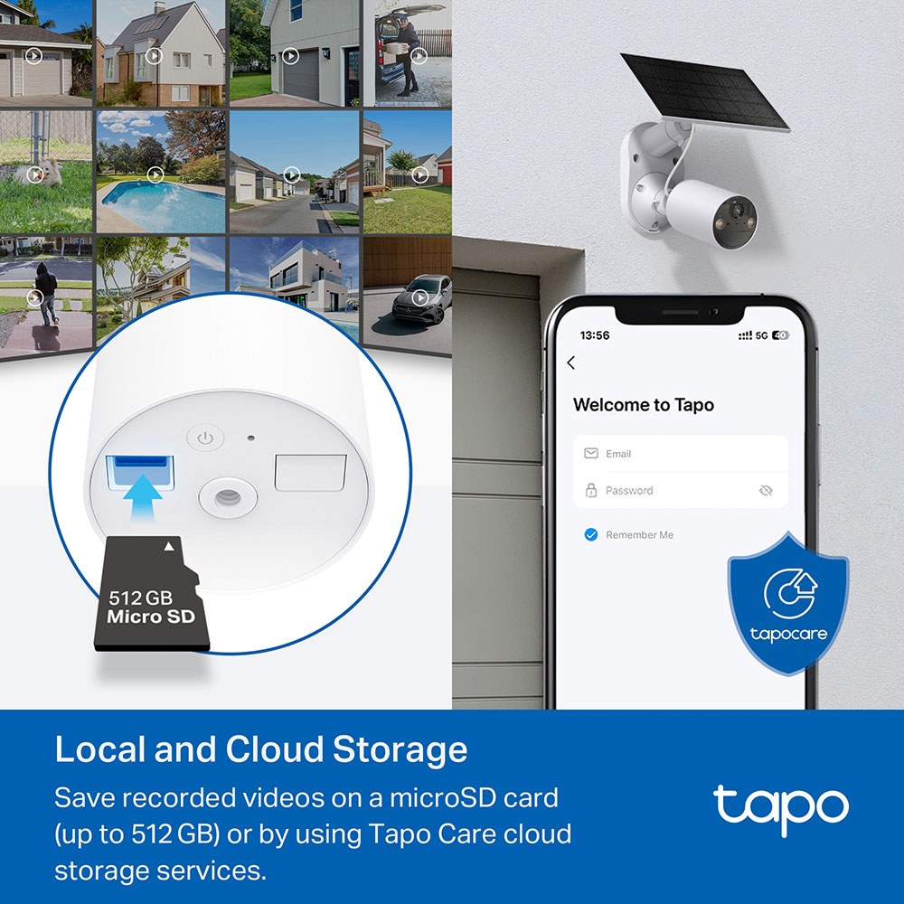 TP-Link - TC85 KIT 4Mp Solar-Powered Security Camera Kit — view 7