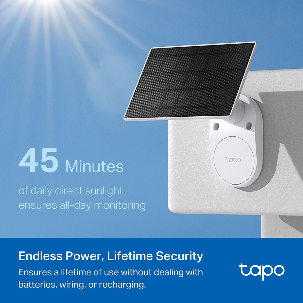 TP-Link - TC85 KIT 4Mp Solar-Powered Security Camera Kit — view 2