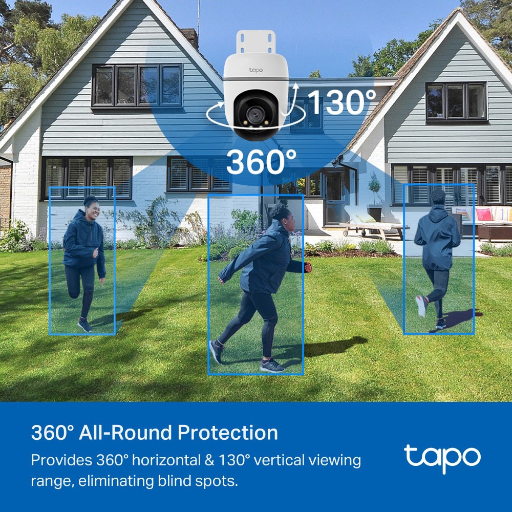TP-Link - TC40 1080P Outdoor Pan/Tilt Security Wifi Camera — view 3
