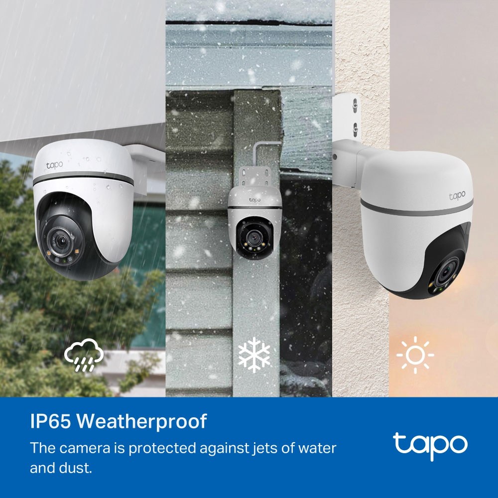 TP-Link - TC41 3Mp Outdoor Pan/Tilt Security Wi-Fi Camera — view 6