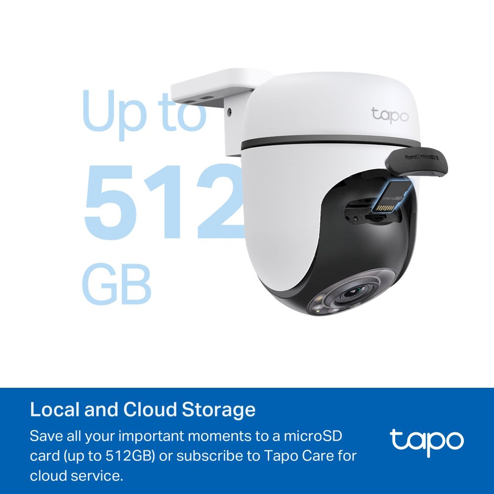 TP-Link - TC41 3Mp Outdoor Pan/Tilt Security Wi-Fi Camera — view 8