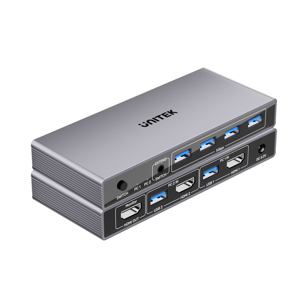 Unitek - V1309A 4K Hdmi 4-Port Usb3.0 5Gbps Kvm Switch