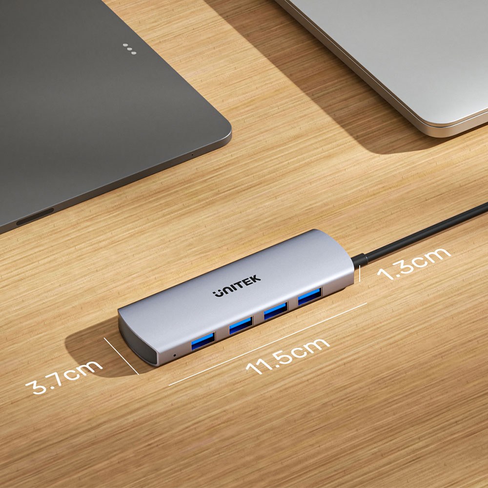 Unitek - H1112E UHUB Q4 4-Port Usb Type-C 10Gbps Hub — view 3