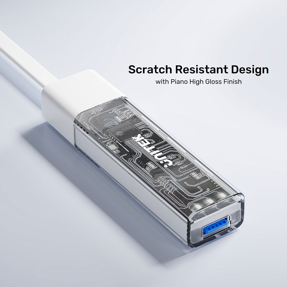 Unitek - H1319A Usb Type-C To 4-Port Usb3.0 Hub With Bi-Directional Detachable Cable — view 3