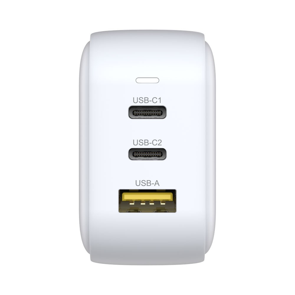 UNITEK 66W 3-PORT USB GAN TRAVEL CHARGER (US, EU, UK, AU) WITH PD AND QC3.0 (P1108A) — view 5