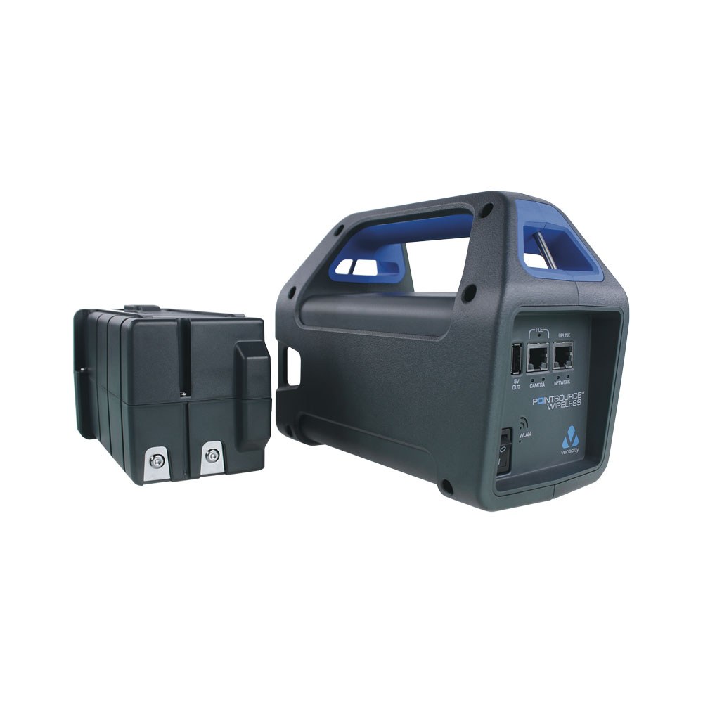 VERACITY POINTSOURCE PORTABLE POE INSTALLATION TOOL WITH WIRELESS LINK AND BATTERY