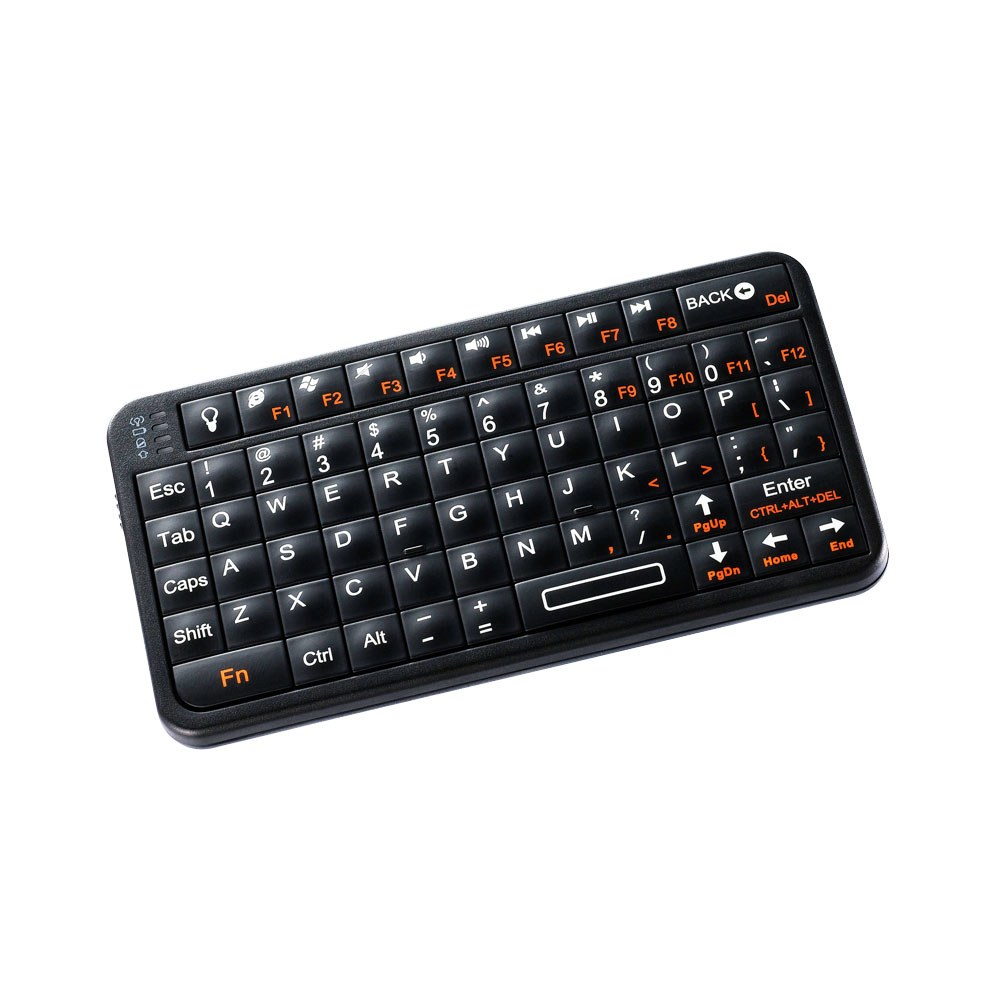 Zoweetek - ZW-51008 67-Key Wireless Ultra Mini Air Mouse Keyboard with Backlight