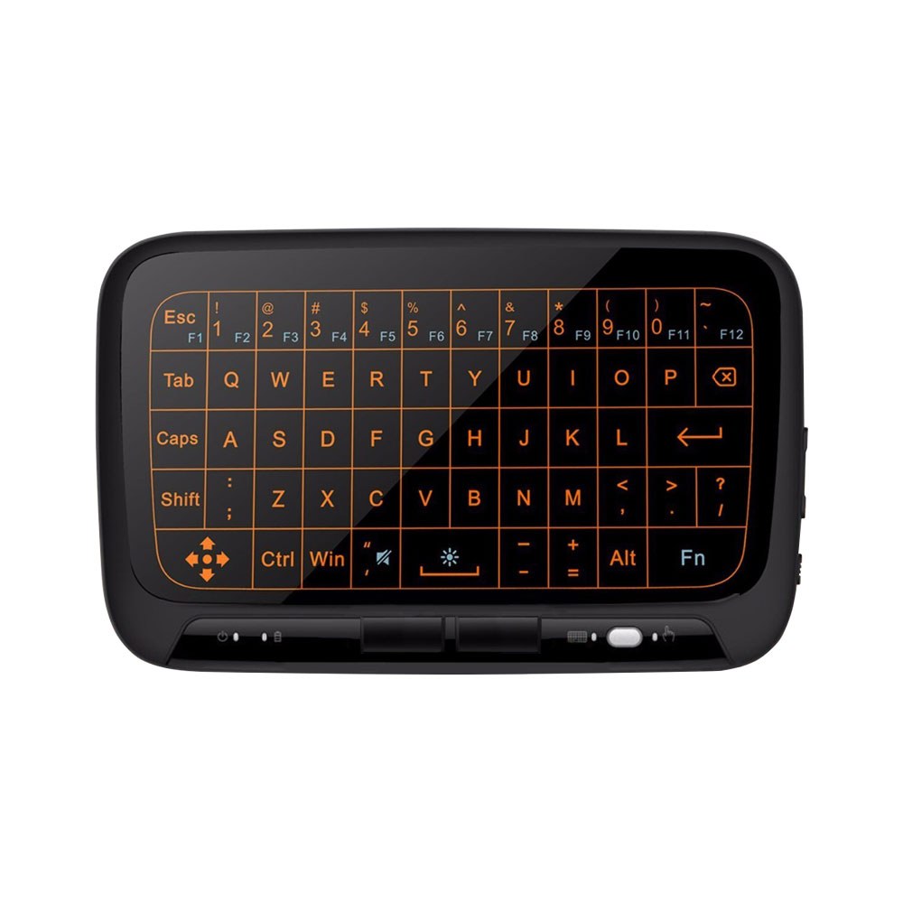 Zoweetek - ZW-H18+ 2.4GHz Wireless Backlit Mini Keyboard with Touchpad