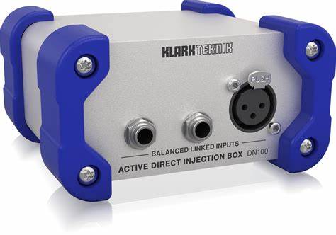 Klark Teknik DN100 V2 - Active DI Box with Extended Dynamic Range